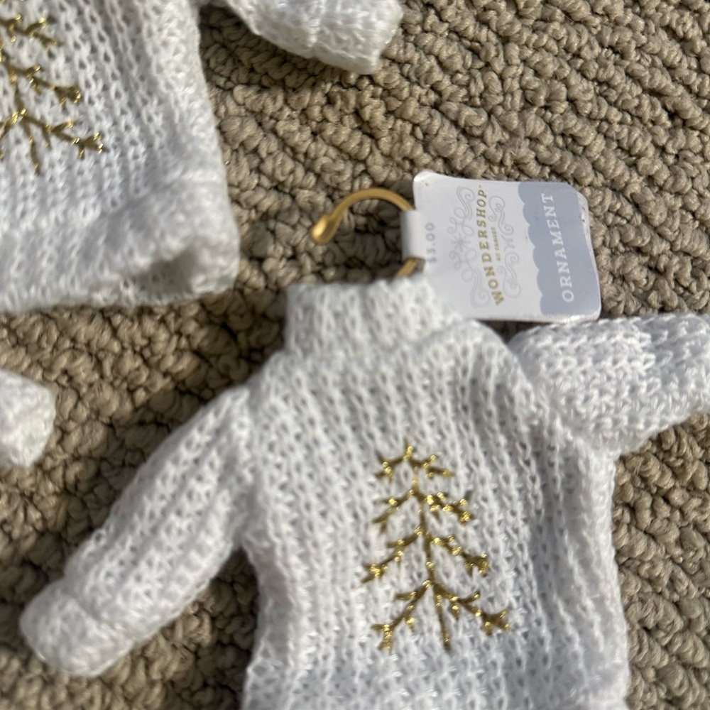 Target sweater holiday ornaments - Picture 4 of 4